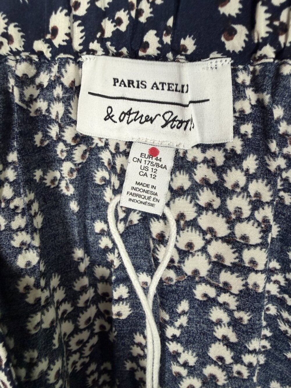 Cottagecore Paris Atelier & Other Stories Floral Midi Skirt | Size 12 - Picture 6 of 7